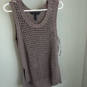 BCBGeneration knit sleeveless top (size S)